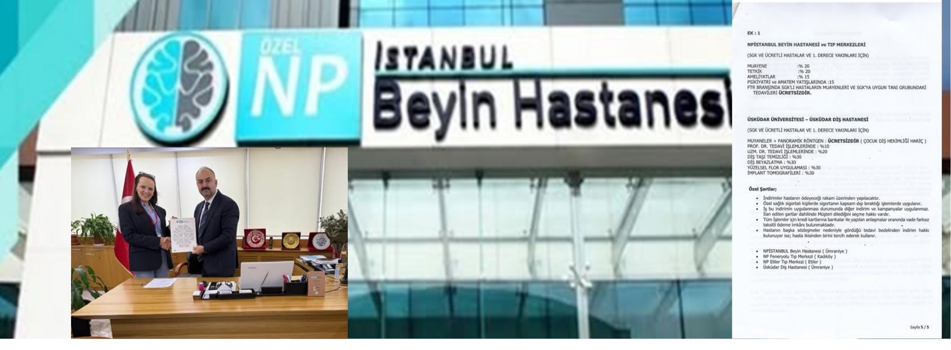 Ümraniye Esnafına Sağlıkta Büyük Destek: NP Hastanesi ile İndirim Anlaşması Sağlandı